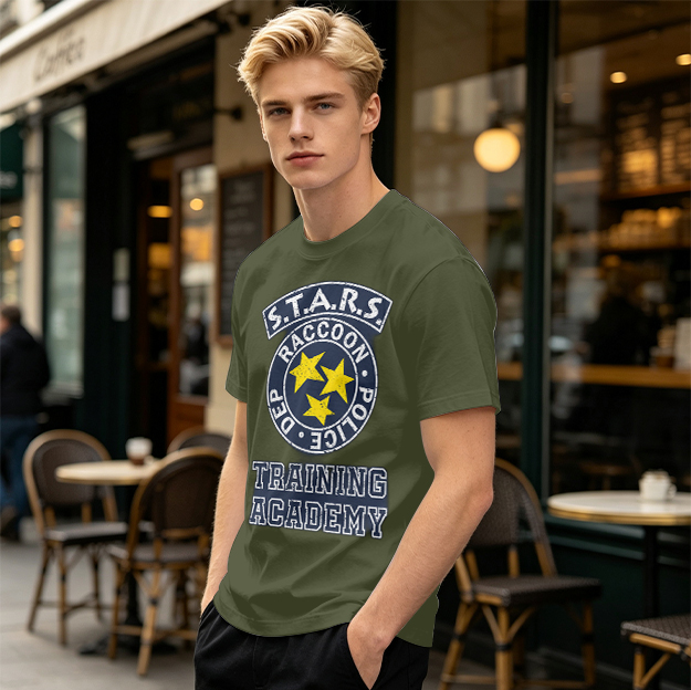 S.T.A.R.S. Raccoon Police Dep Training Academy T-Shirt