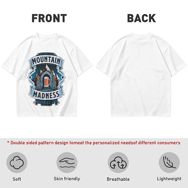 Mountain Madness Imperial IPA Graphic T-Shirt Design