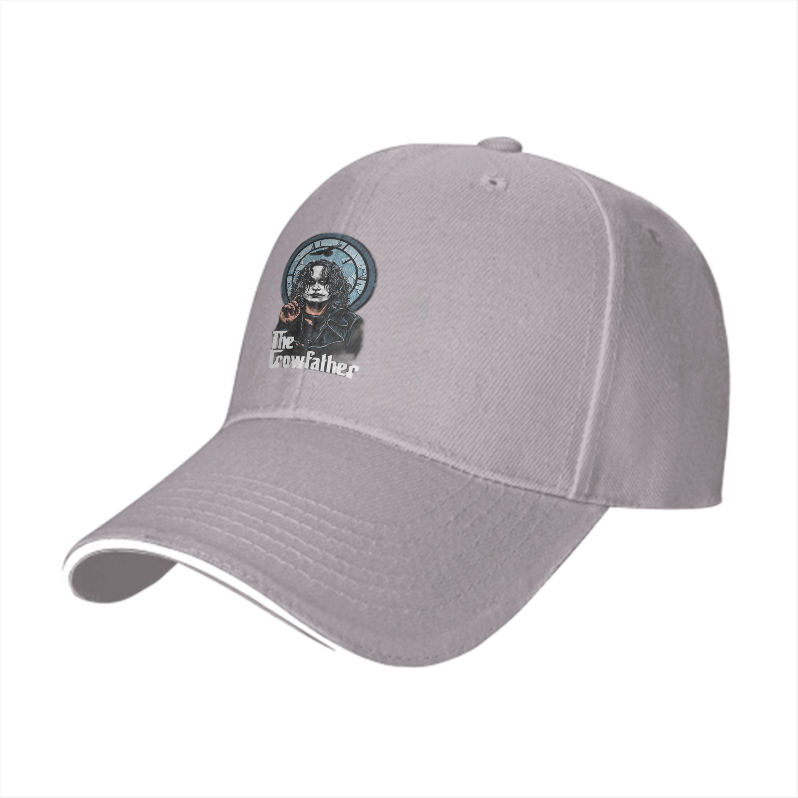 The Crowfather Graphic Black Baseball Cap