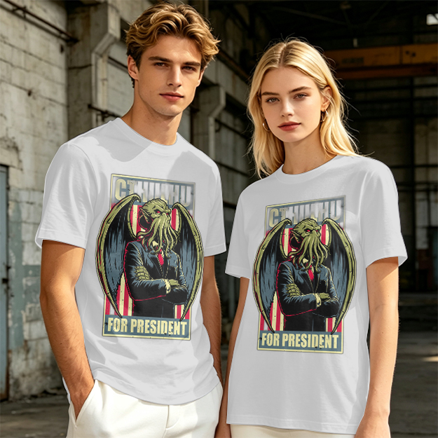 Cthulhu For President Graphic Tee