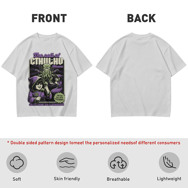 The Call of Cthulhu Phone Funny Graphic T-Shirt