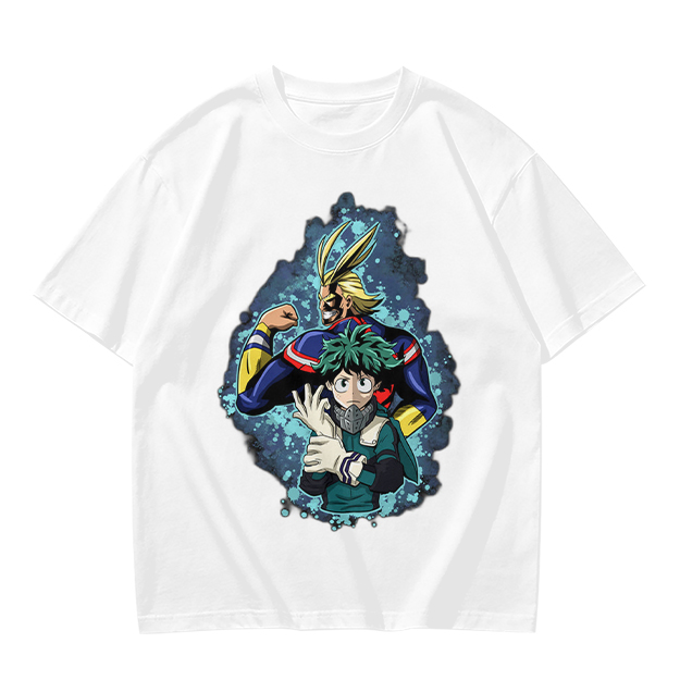 My Hero Academia All Might and Deku Graphic T-Shirt