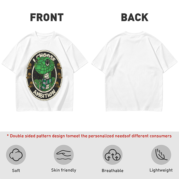 I Choose Ambition Snake Graphic Tee