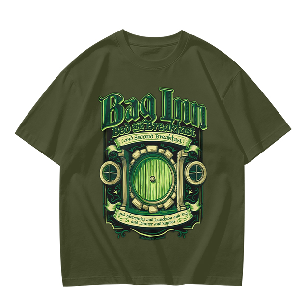 Bag Inn Bed and Breakfast Second Breakfast Themed T-Shirt