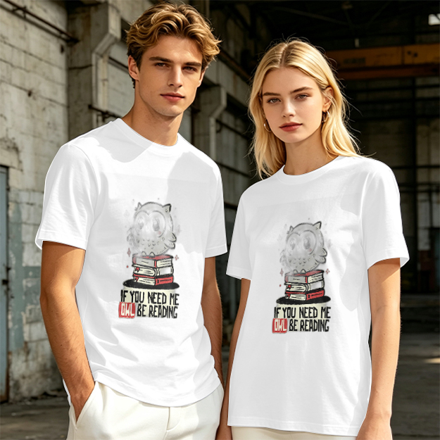 Owl Be Reading Pun T-Shirt for Book Lovers