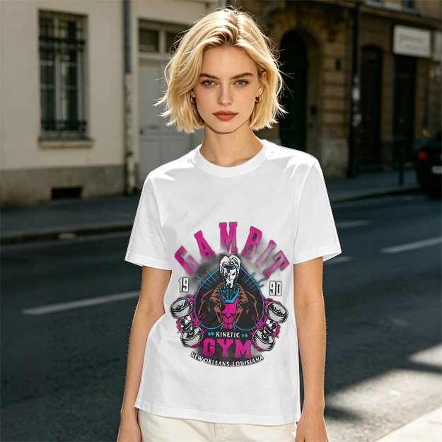 Gambit Kinetic Gym 1990 New Orleans T-Shirt