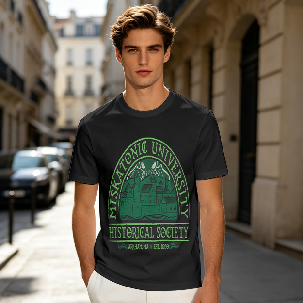 Miskatonic University Historical Society Graphic T-Shirt