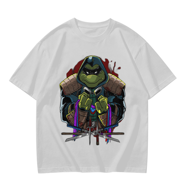 Teenage Mutant Ninja Turtles Hooded Warrior Graphic T-Shirt