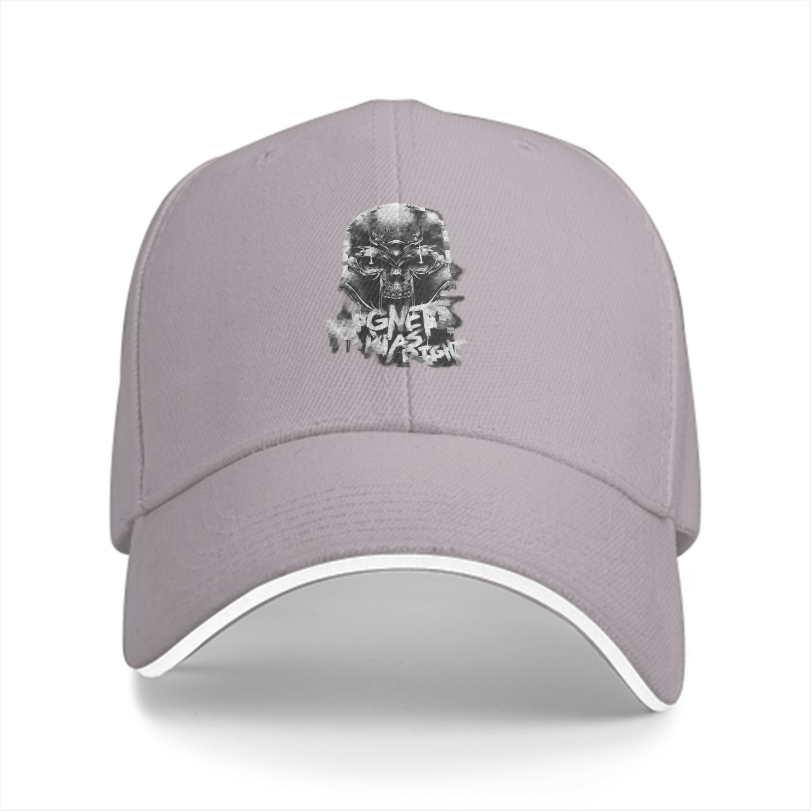 Black baseball cap with Magneto was right helmet graphic