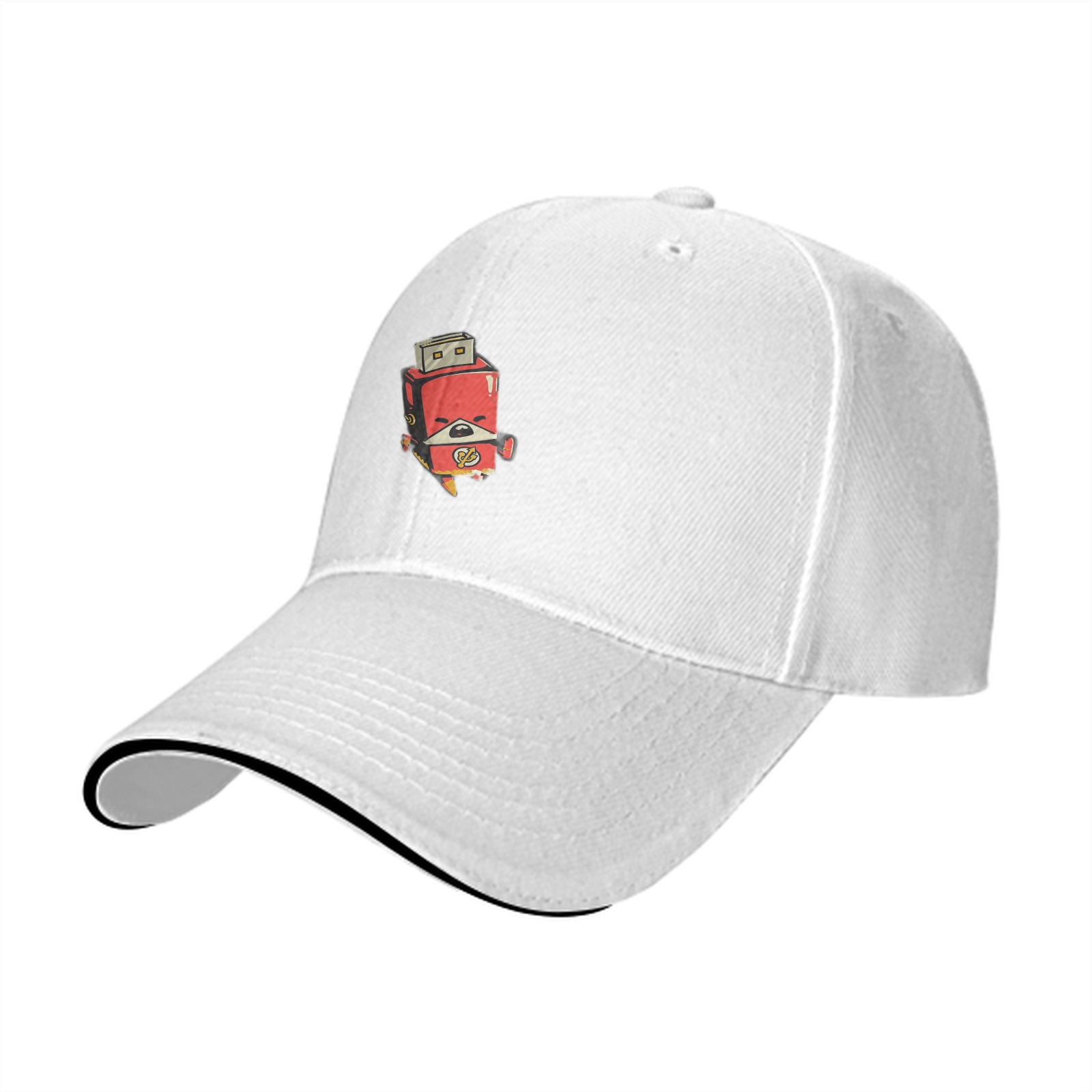 Black baseball cap with Flash USB character graphic