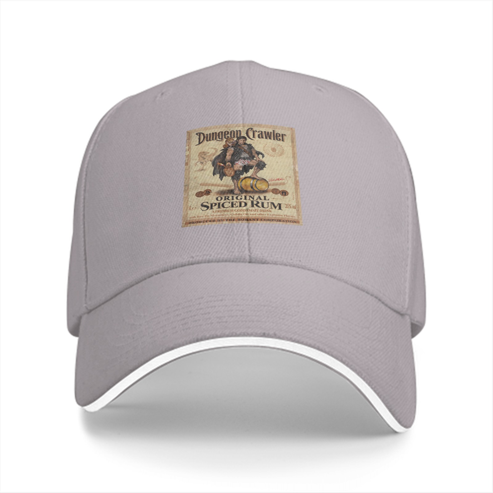 Dungeon Crawler Original Spiced Rum Graphic Baseball Cap