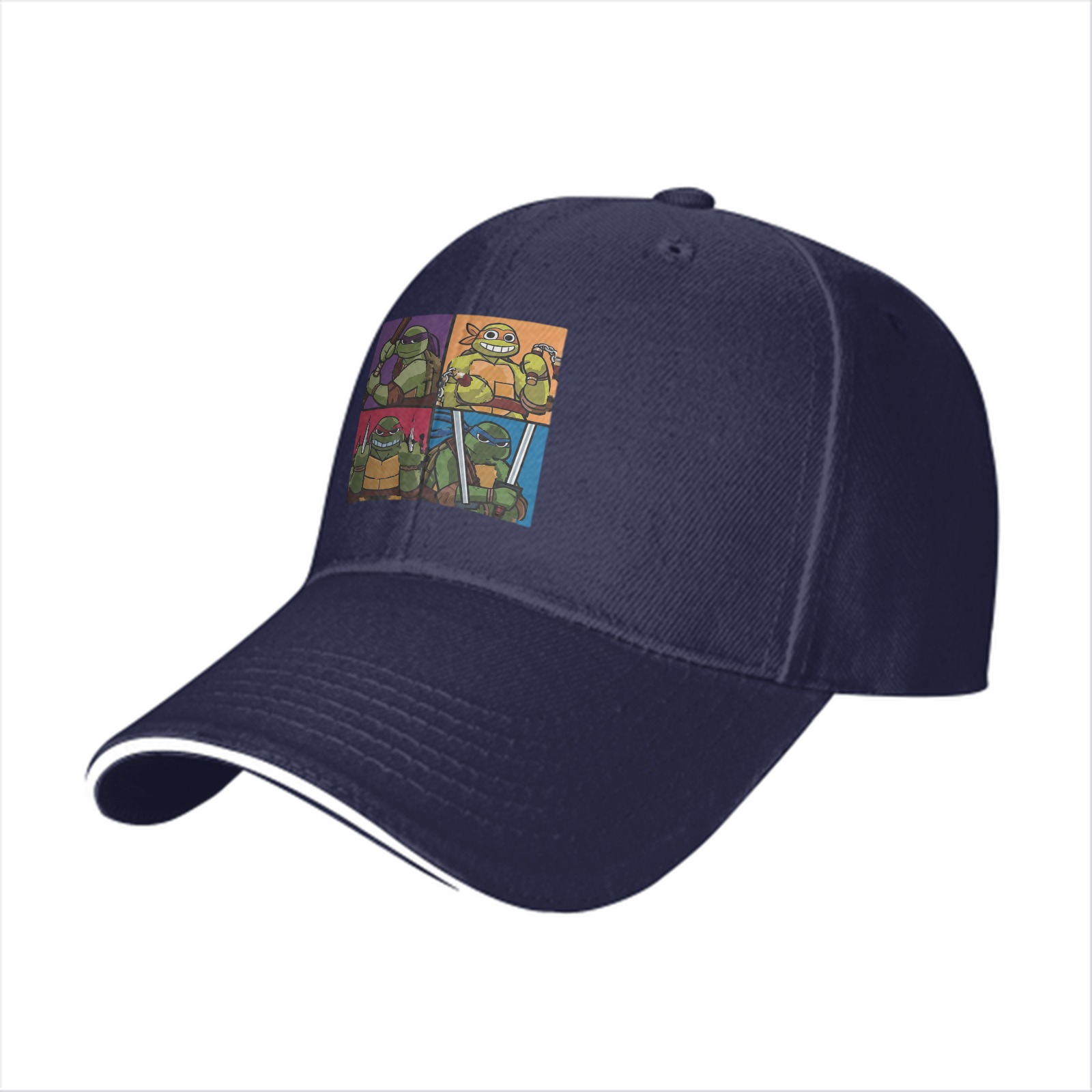 Teenage Mutant Ninja Turtles Graphic Black Baseball Cap