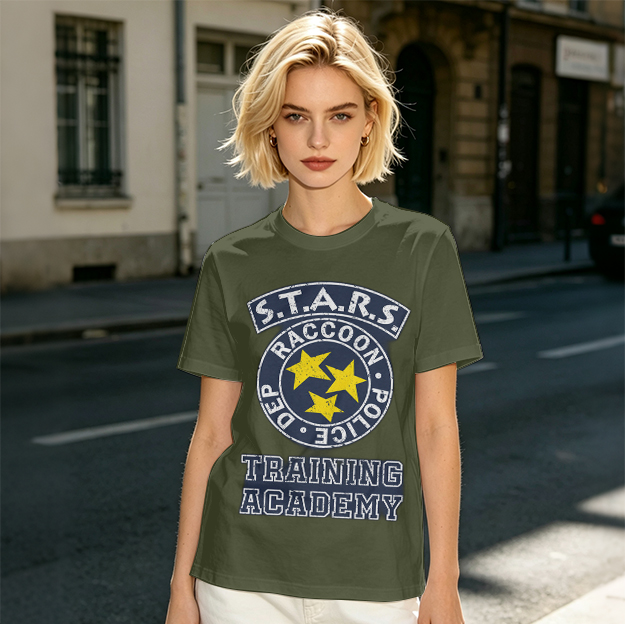 S.T.A.R.S. Raccoon Police Dep Training Academy T-Shirt