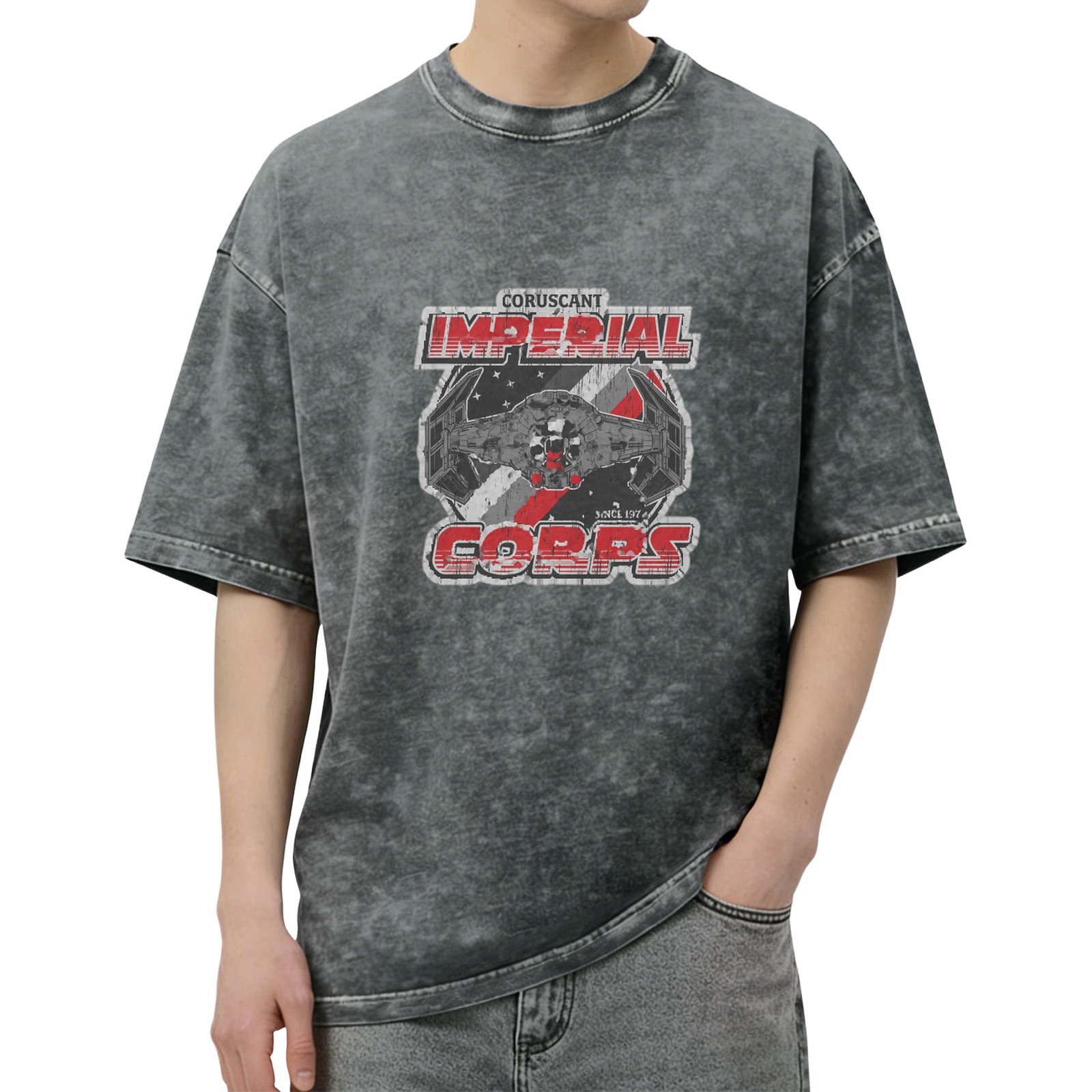 Coruscant Imperial Corps Star Wars Inspired Graphic T-Shirt