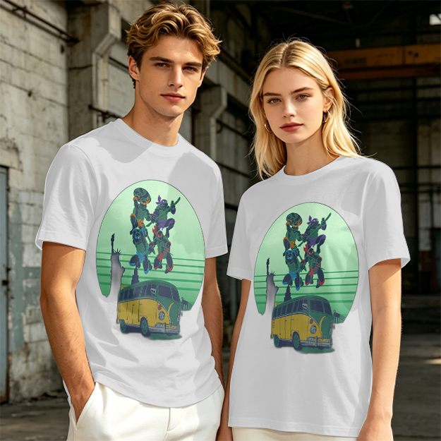 Olive Teenage Mutant Ninja Turtles Graphic T-Shirt
