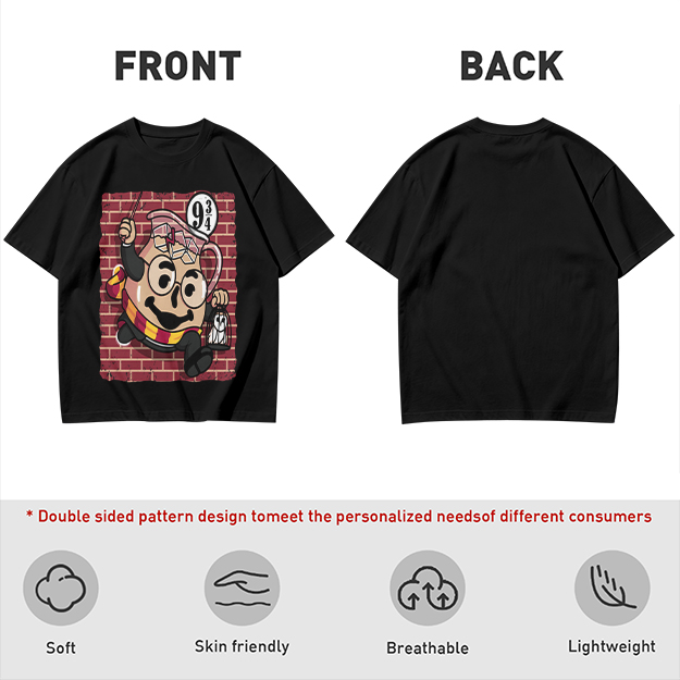Olive T-shirt with Harry Potter themed pitcher graphic