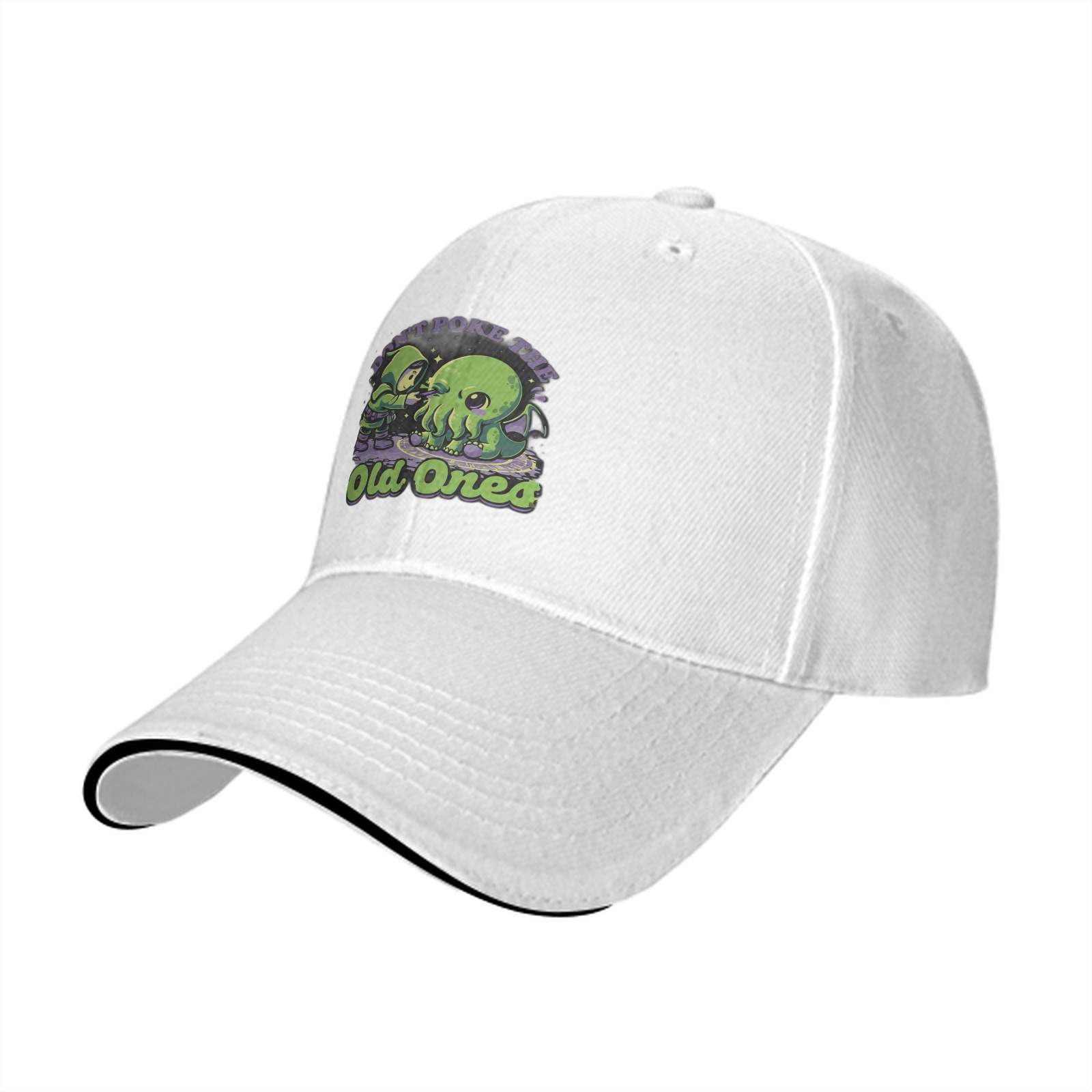 Don't Poke The Old Ones Cthulhu Graphic Baseball Cap