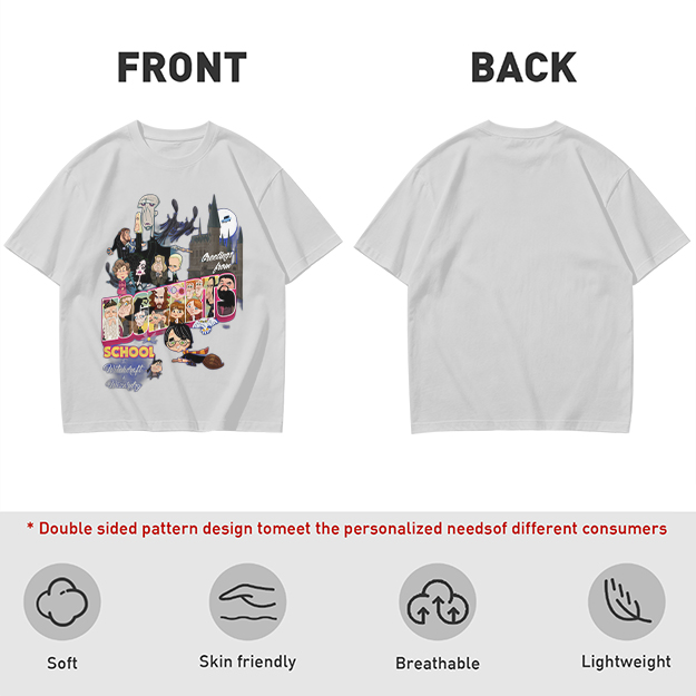 Olive T-Shirt With Harry Potter Themed Character Print