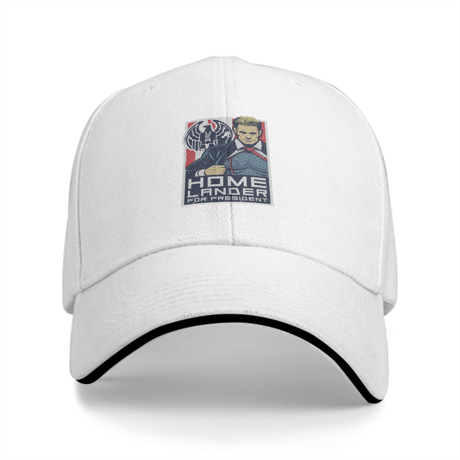 Homelander For President Graphic Black Baseball Cap