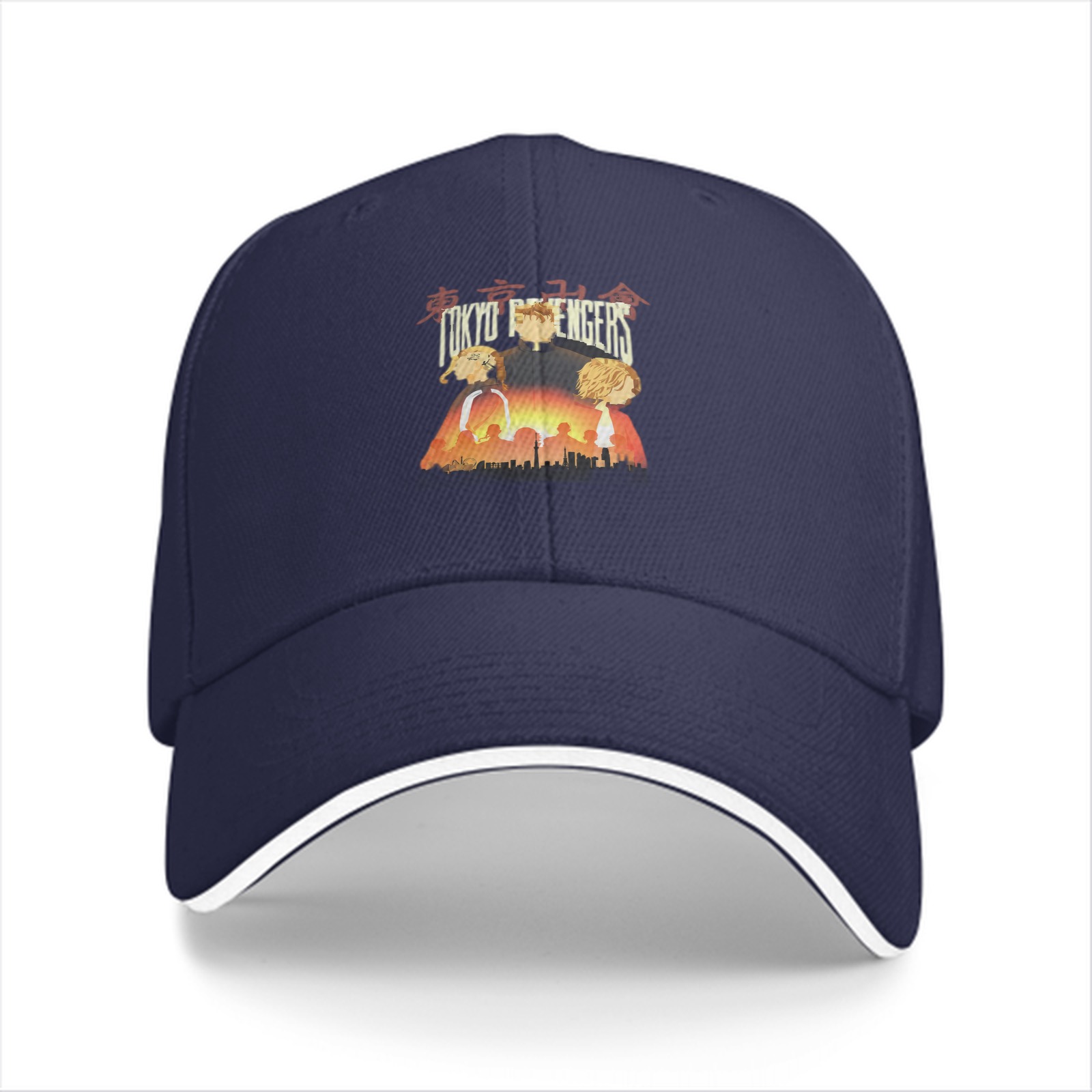 Tokyo Revengers Anime Graphic Black Baseball Cap