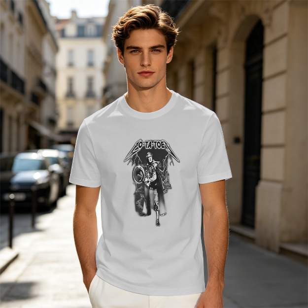 O-TA-TOE Military Graphic Olive Green T-Shirt