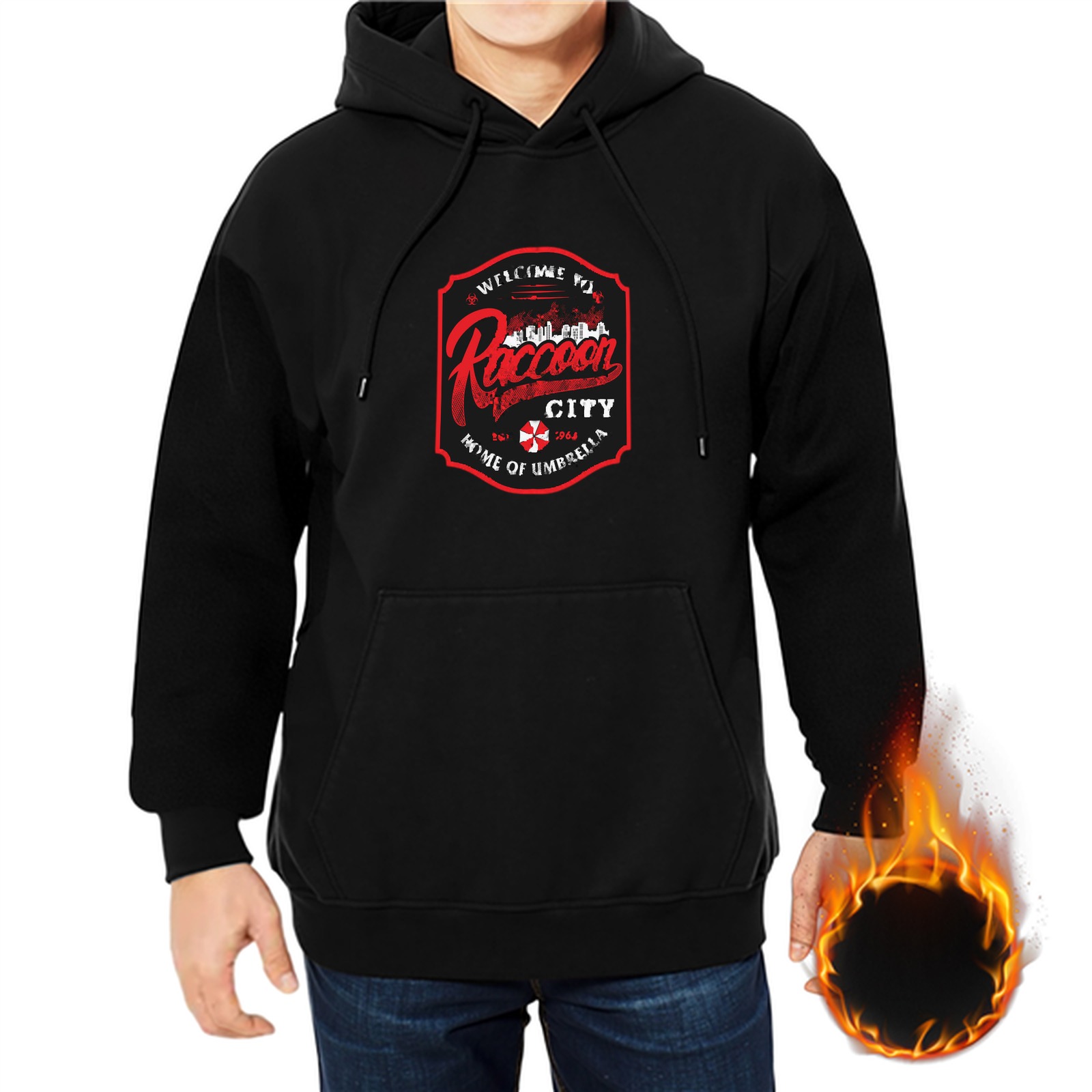 Welcome to Raccoon City Home of Umbrella Hoodie