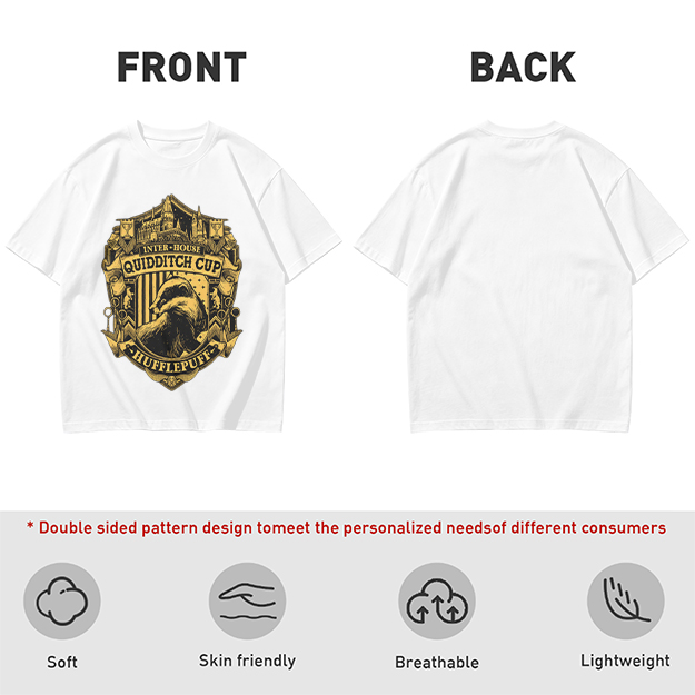 Hufflepuff Inter-House Quidditch Cup Crest T-Shirt