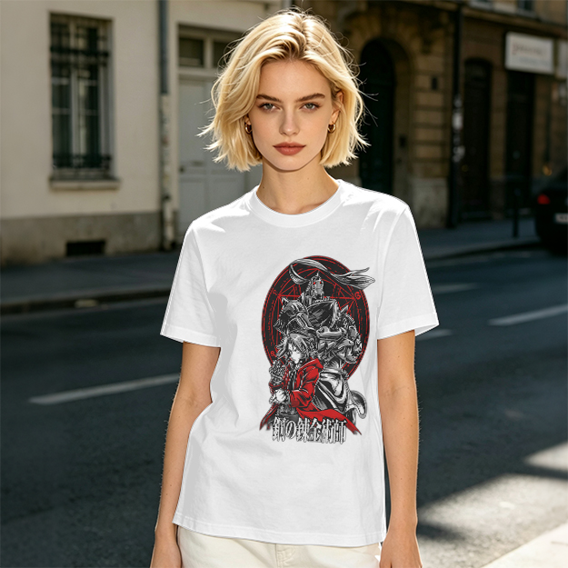 Fullmetal Alchemist Elric Brothers Graphic Tee