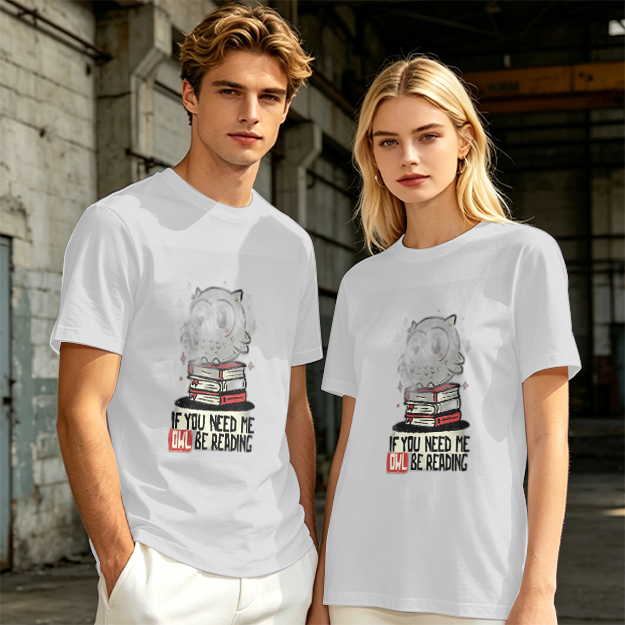Owl Be Reading Pun T-Shirt for Book Lovers