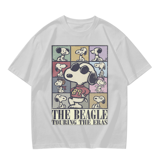 Snoopy The Beagle Touring The Eras Graphic T-Shirt