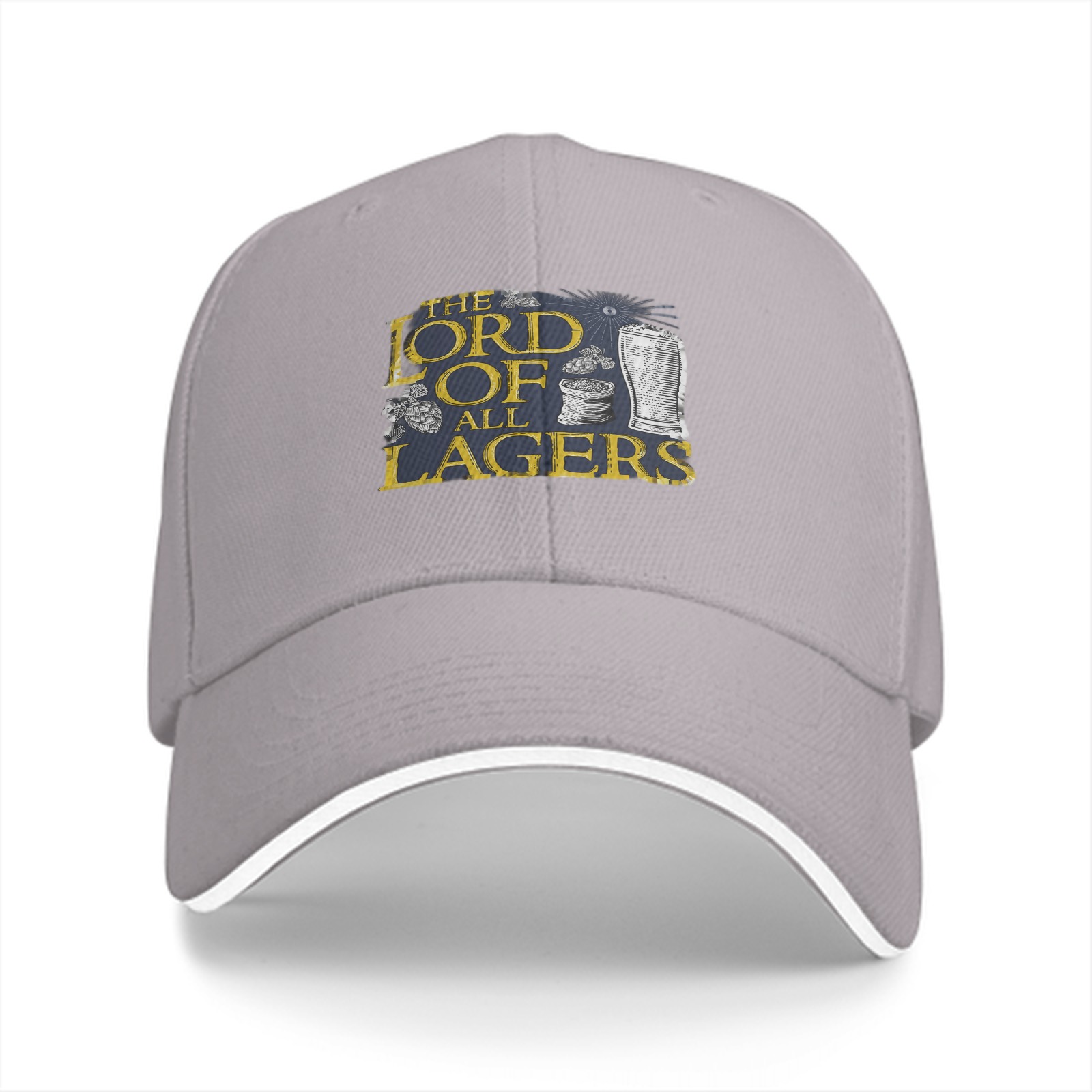 Lord Of All Lagers Black Baseball Cap