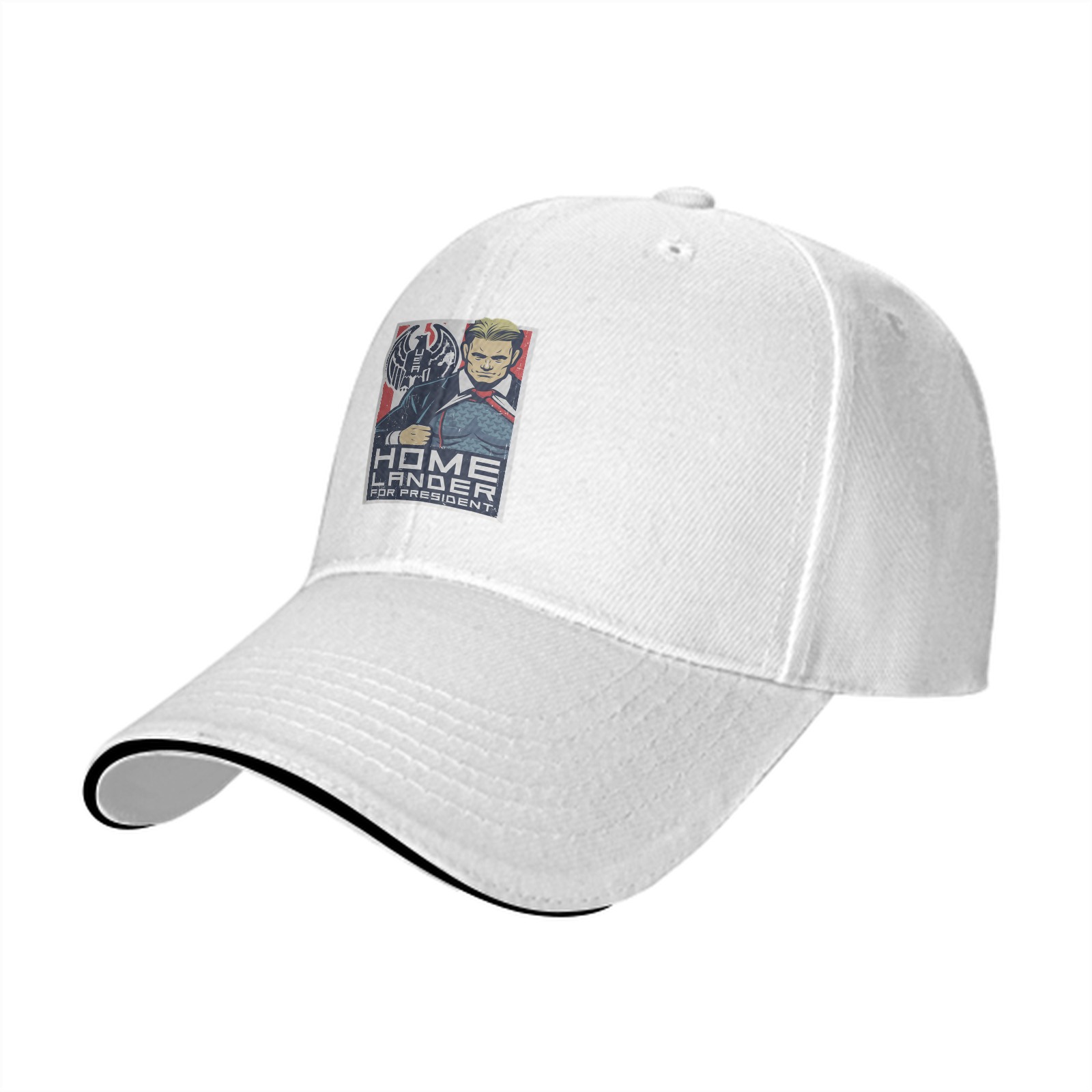 Homelander For President Graphic Black Baseball Cap