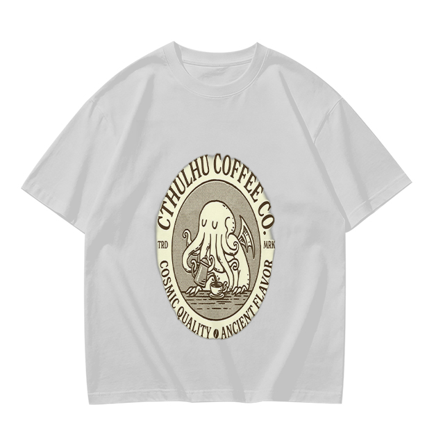 Cthulhu Coffee Co. Cosmic Flavor Graphic T-Shirt