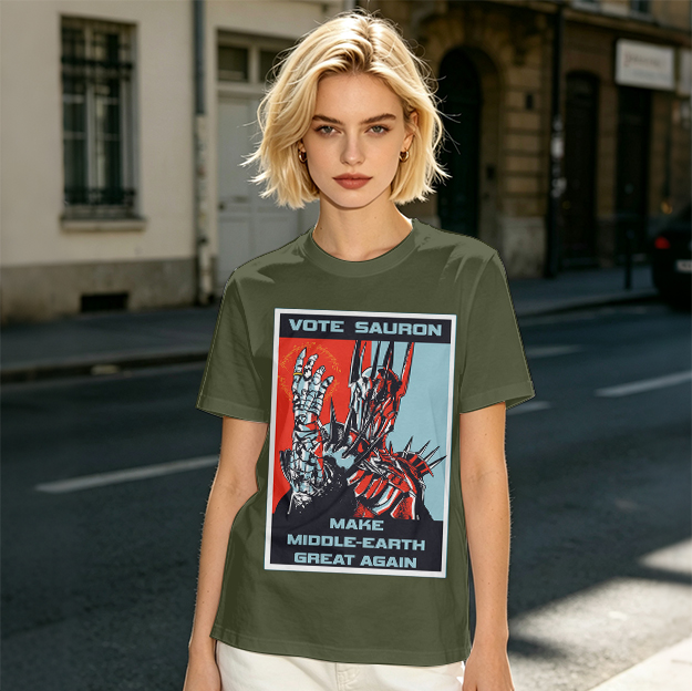 Vote Sauron Make Middle-earth Great Again Graphic T-Shirt