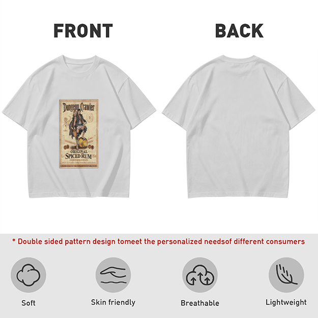 Dungeon Crawler Original Spiced Rum Graphic T-Shirt