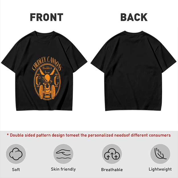 Chudley Cannons Quidditch Team Graphic T-Shirt
