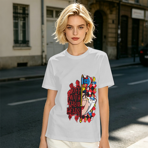 Alice in Wonderland Off With Their Heads Graphic T-Shirt