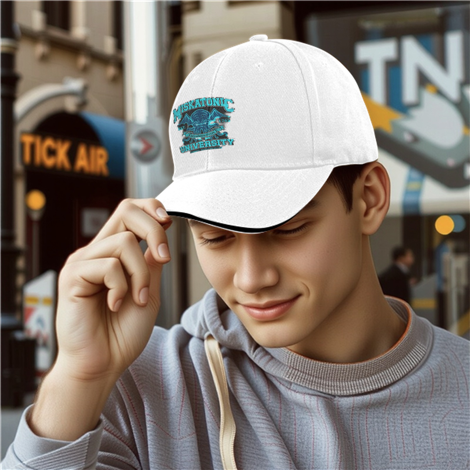 Miskatonic University Cthulhu Graphic Baseball Cap