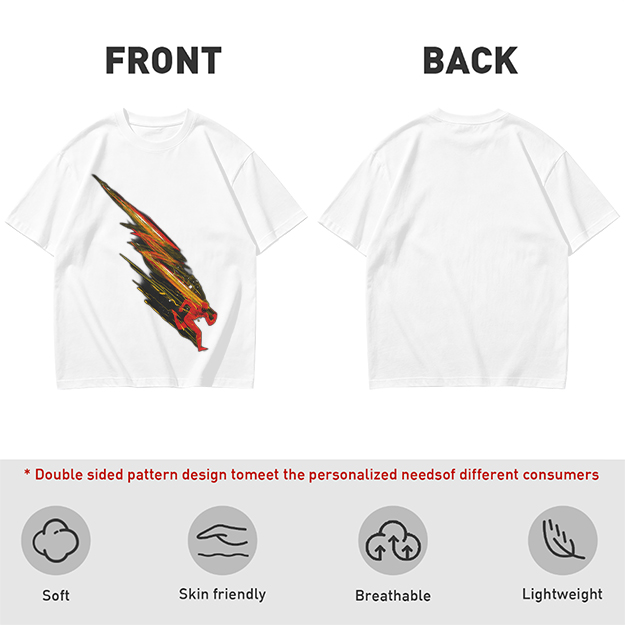 Olive T-shirt with Dynamic Speed Runner Graphic Print