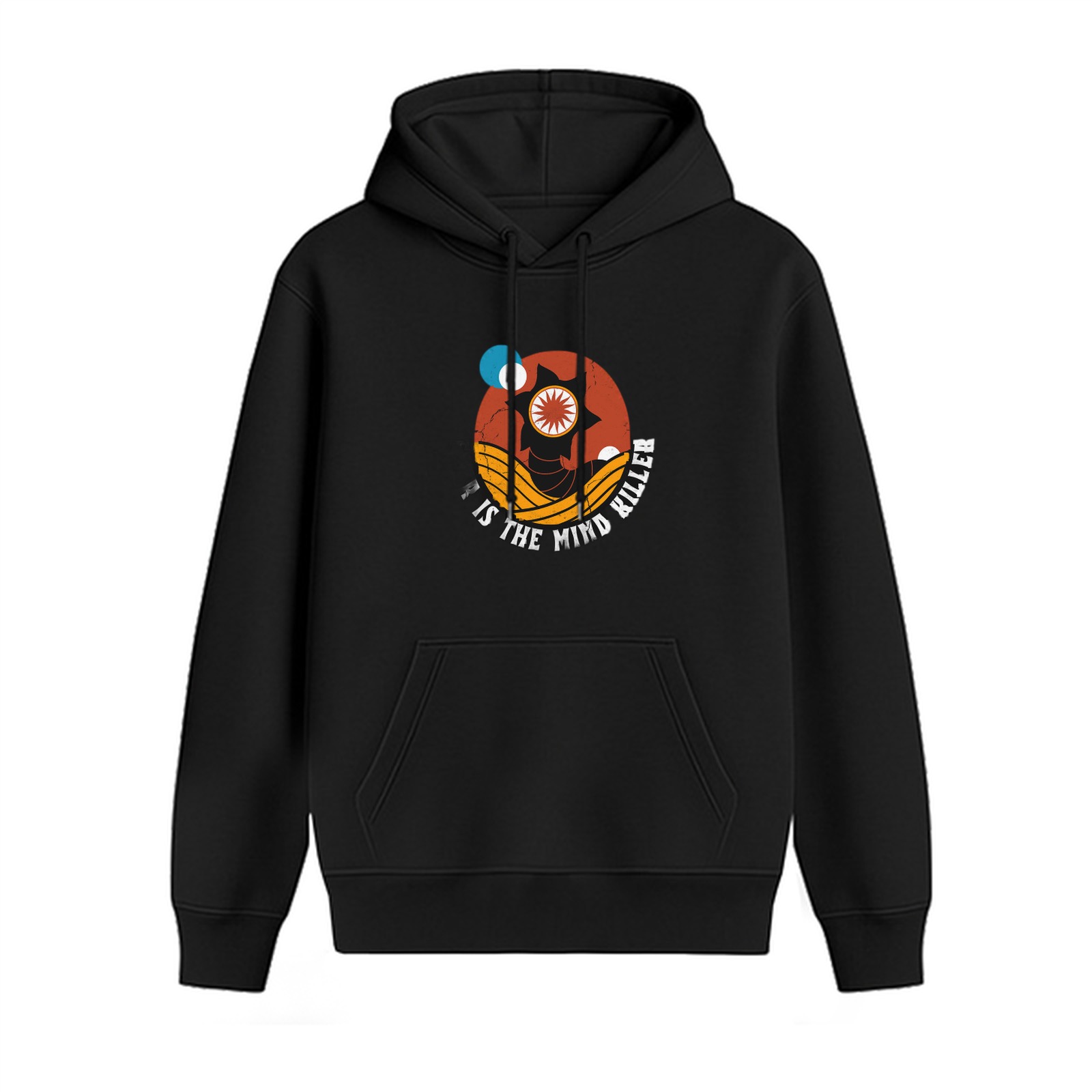 Dune 'It Is The Mind Killer' Graphic Black Hoodie
