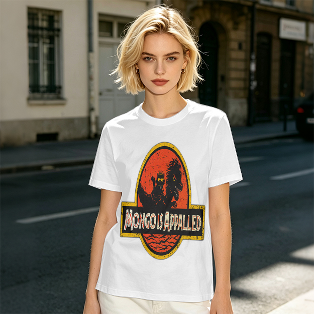 Mongo is Appalled Dinosaur Graphic T-Shirt