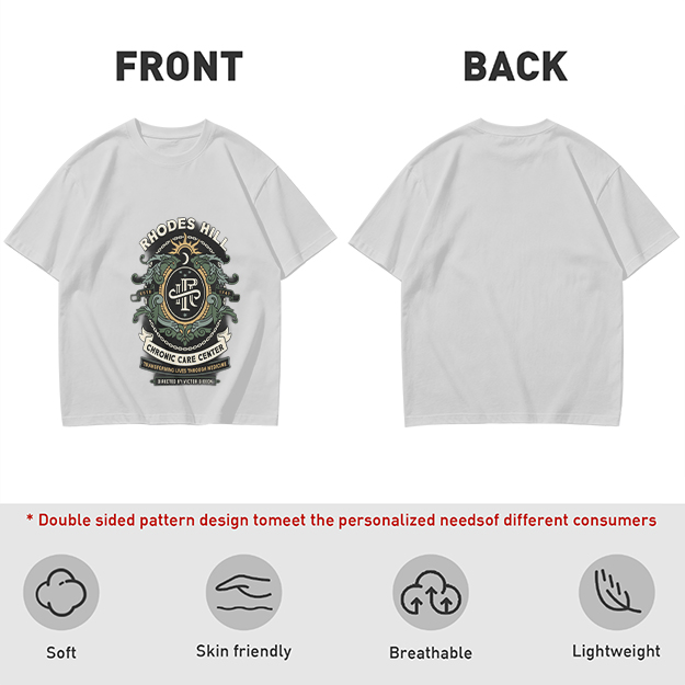 Rhodes Hill Chronic Care Center Crest Graphic T-Shirt