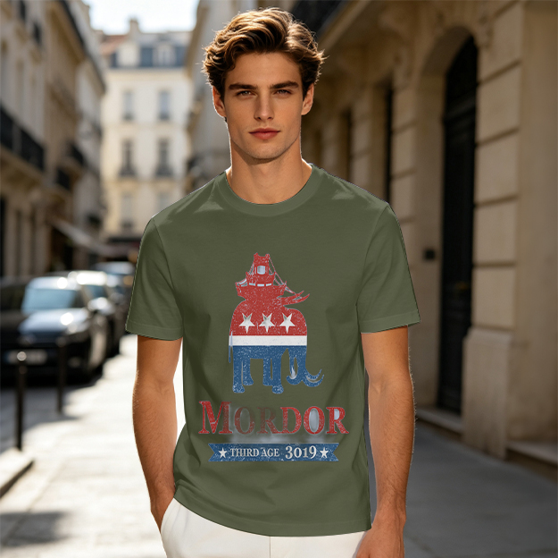 Mordor Third Age 3019 Themed Graphic T-Shirt Design