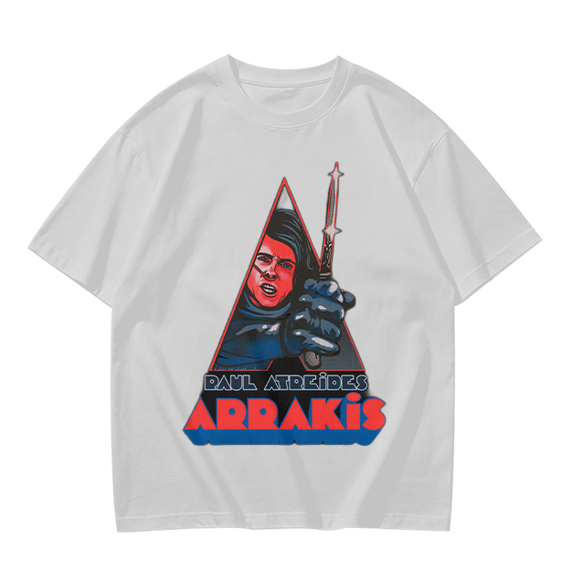 Paul Atreides Arrakis Dune Themed Graphic T-Shirt