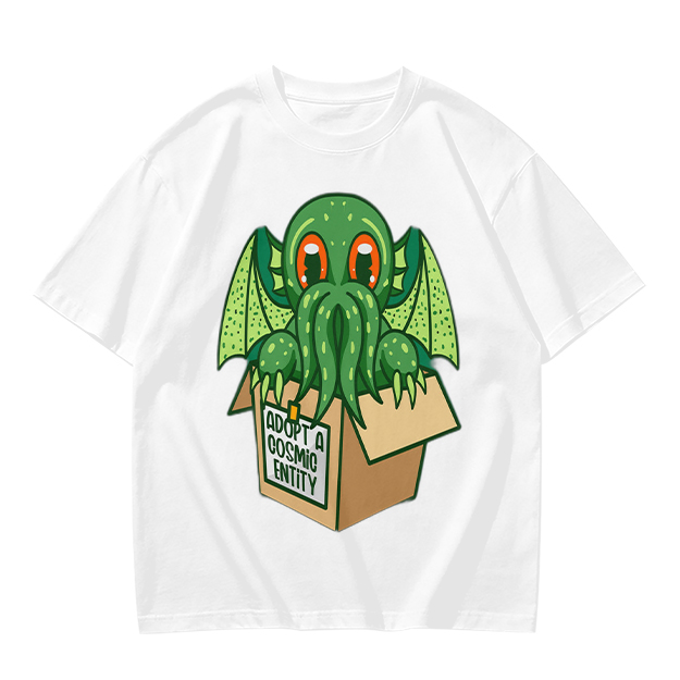 Adopt A Cosmic Entity Cute Cthulhu Graphic T-Shirt
