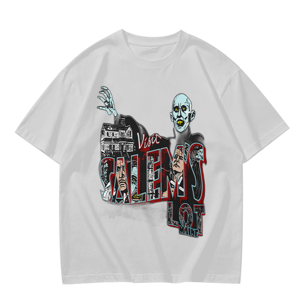 Visit Salem's Lot Horror Graphic T-Shirt
