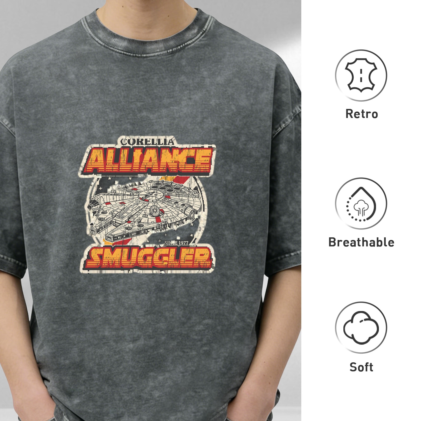 Corellia Alliance Smuggler Star Wars Graphic T-Shirt
