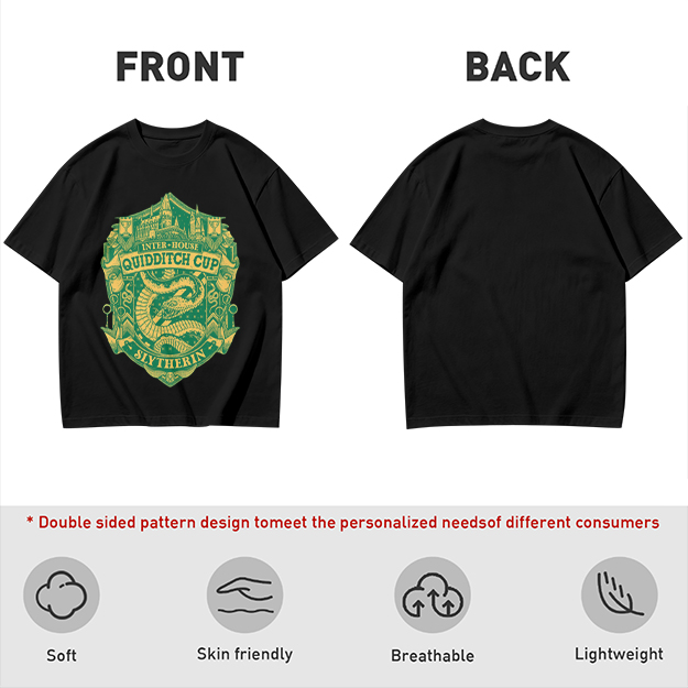 Slytherin Inter-House Quidditch Cup Crest T-Shirt