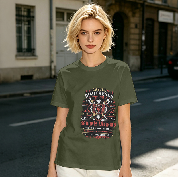 Castle Dimitrescu Sanguis Virginis Graphic T-Shirt
