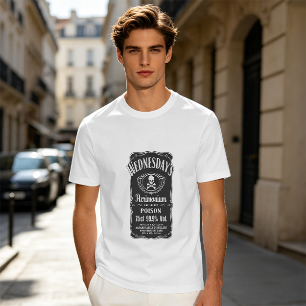 Wednesday's Acrimonium Poison Graphic T-Shirt